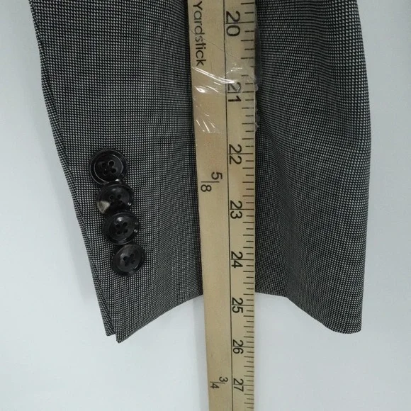 Ted Baker London Endurance Blazer Mens 40R Gray Nailhead Wool Tailored Business